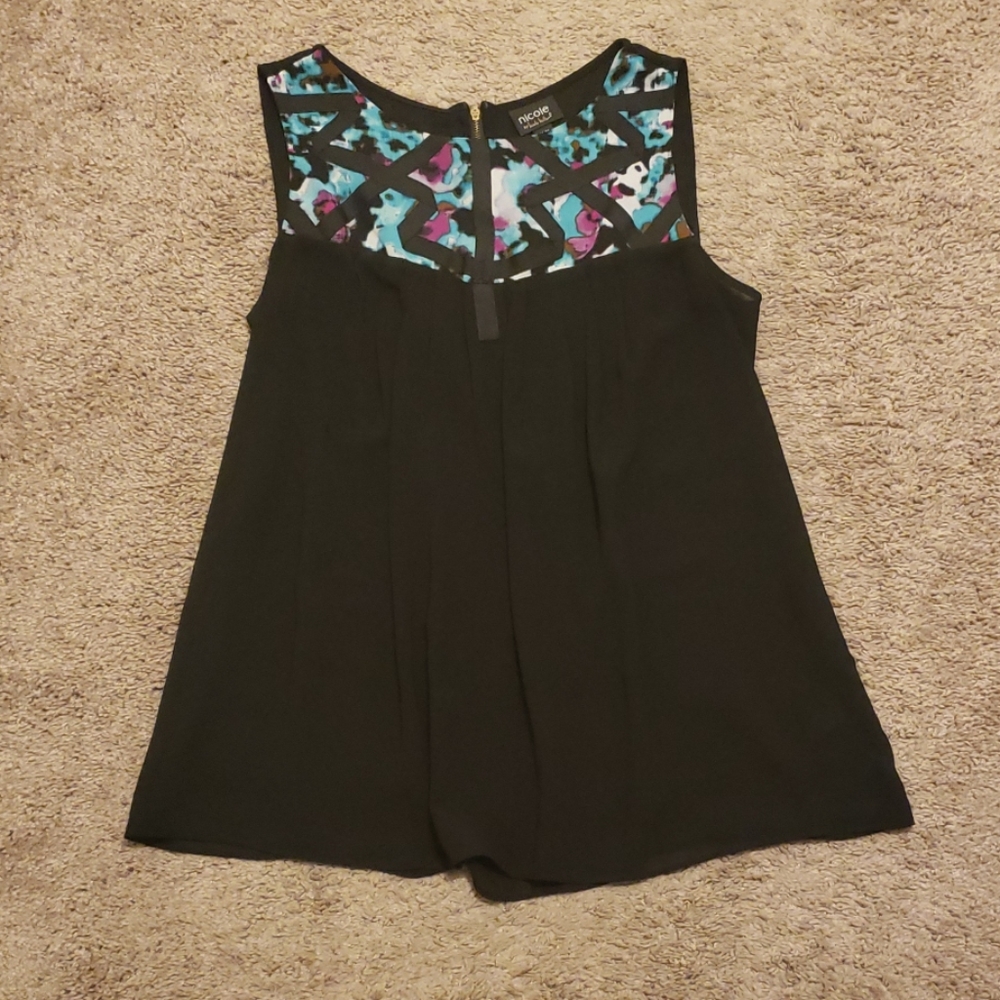 Nicole by nicole miller sleeveless top